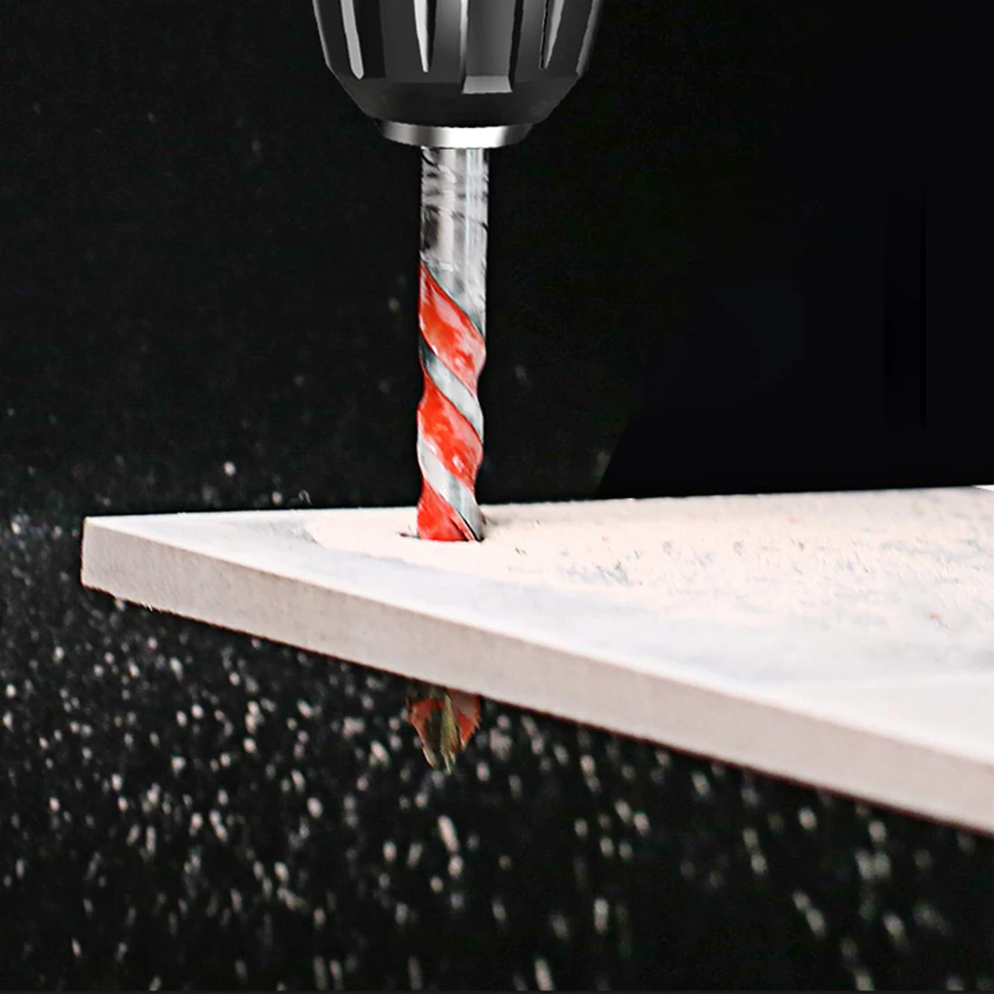 

5PCS Drop shipping Threaded triangle tungsten steel wall tile concrete drilling bit Household marble drill electric drill