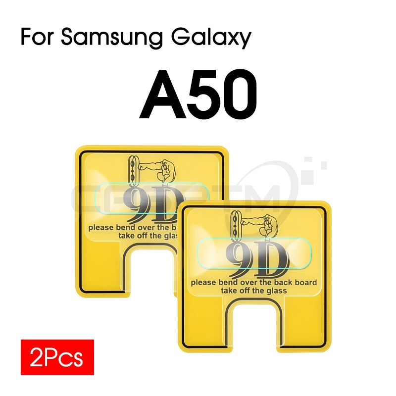 2 шт. 9D задняя Камера объектив совсем прозрачную пленку для samsung Galaxy A70 A10 A20 A30 A50 A7