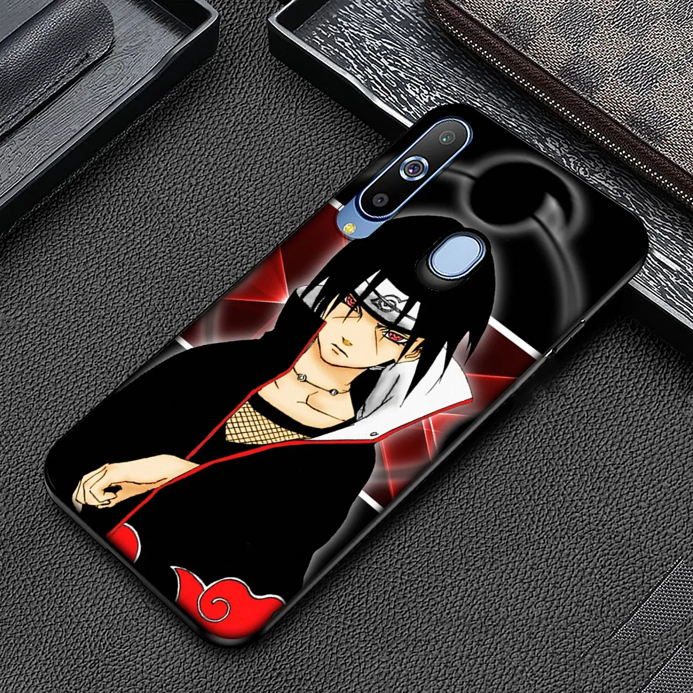 Naruto Uchiha Itachi Sasuke Soft Silicone Phone Case for Samsung Galaxy A6 A9 A8 A7 2018 A3 A5 Note 9 8 10 Plus 20 Ultra | Мобильные