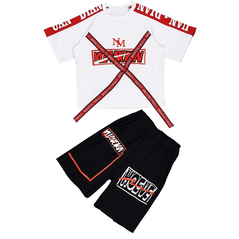 2019 Summer Toddler Baby Boys Clothing Sets Short Sleeve Korean Kids Clothes Set For Girls 3 4 5 6 7 8 910 12 Years | Детская одежда и