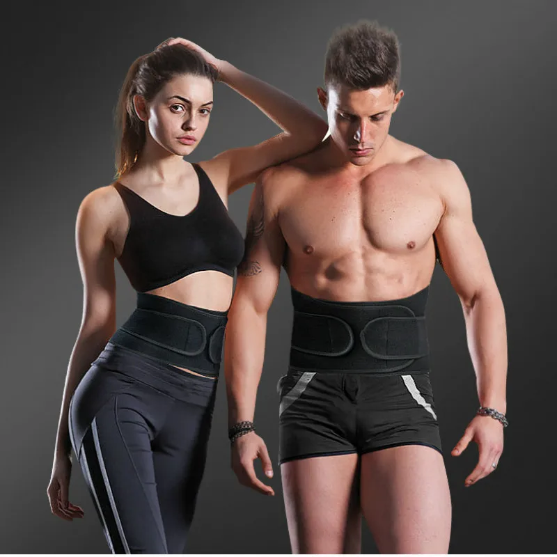 

New High Elastic Waterproof Belt Ajustable Waist Support Brace Fitness Gym Lumbar Back Waist Supporter Protection For Sports