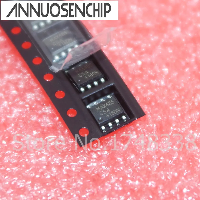 

100 шт. MAX485CSA MAX485 IC RS485/RS422 LOWPWR SOP-8 Новинка