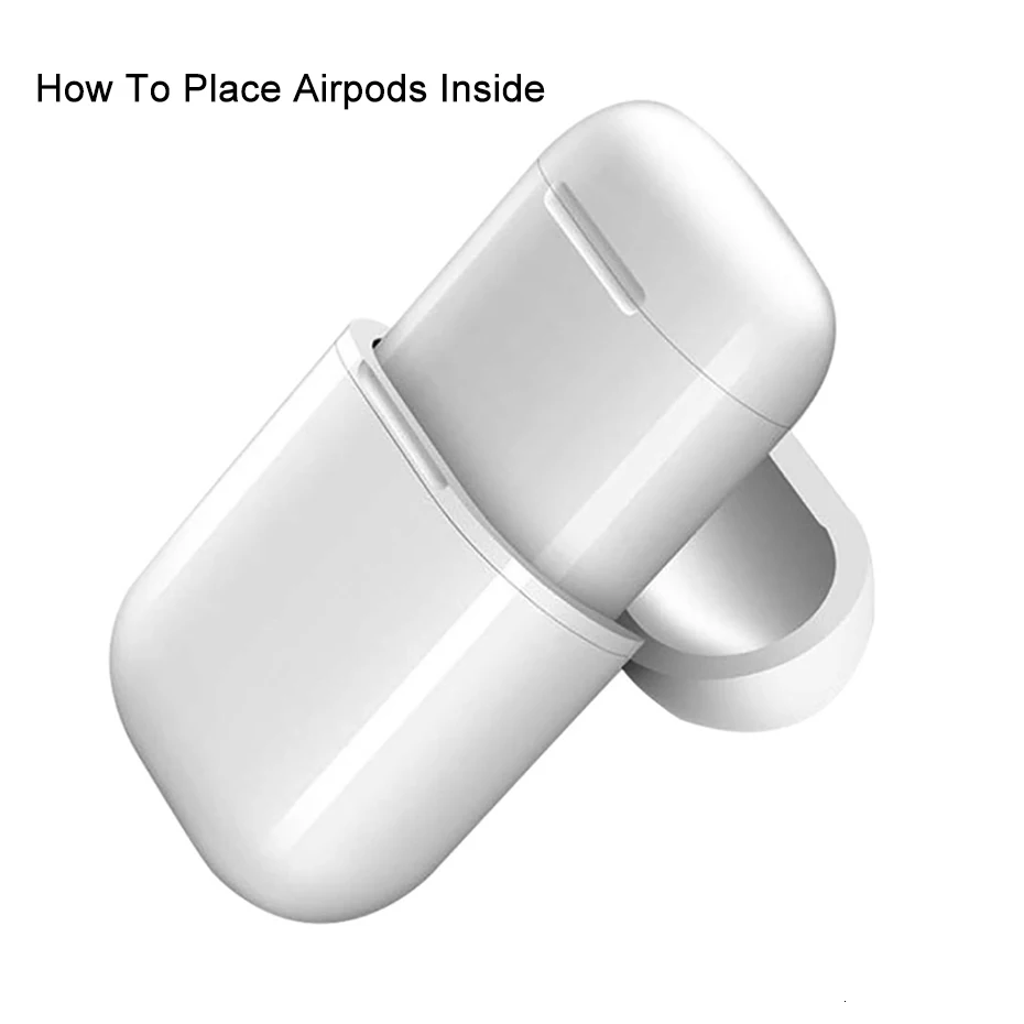 Levttax Qi беспроводной зарядное устройство коробка для Apple AirPods Bluetooth Наушники стандартный AirPods беспроводной зарядный приемник чехол