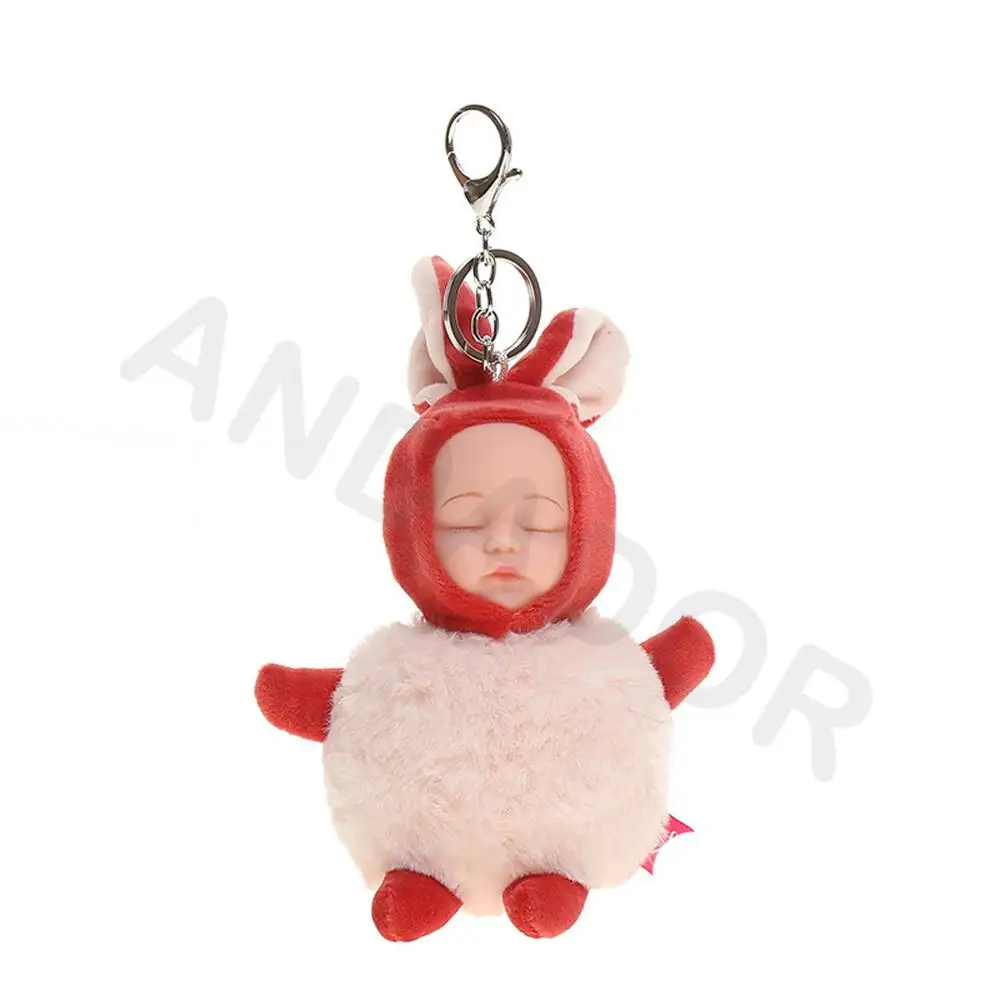 Плюшевая Спящая милая кукла брелок креативная мультяшная виниловая сумка Шарм 15