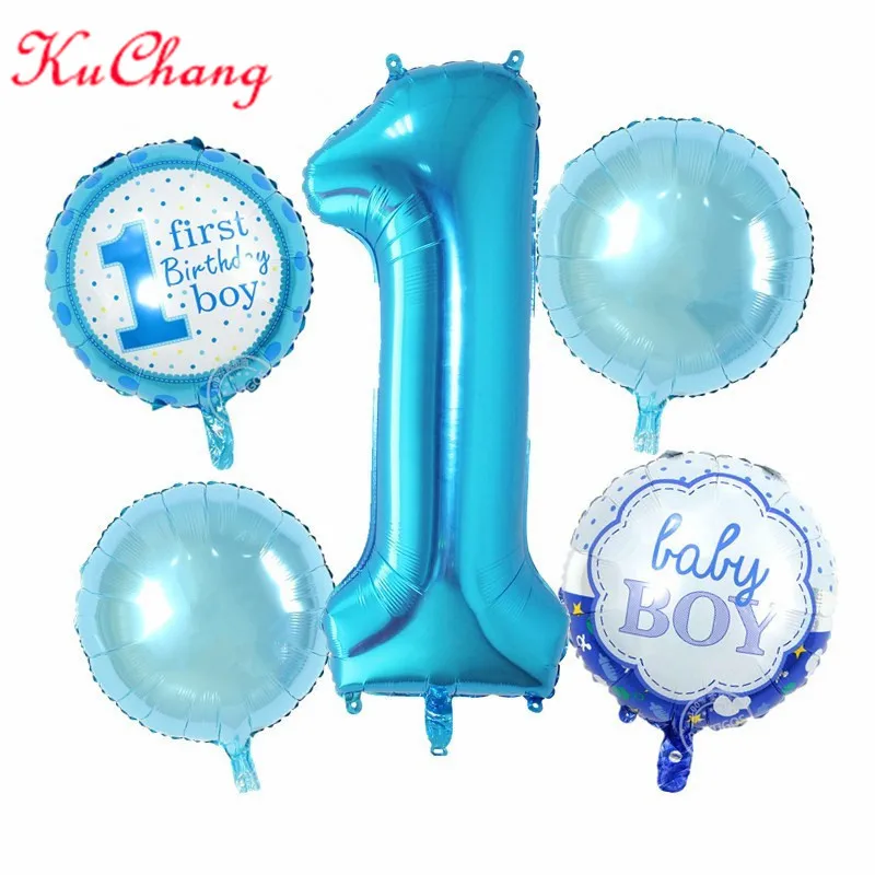 Новинка 5 шт. шарик с надписью baby shower для девочек и мальчиков на первый день