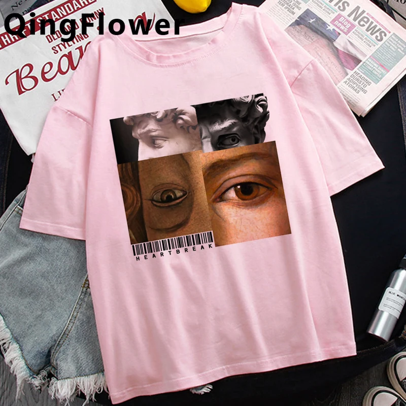 

Vaporwave Aesthetic summer top top tees male japanese harajuku couple aesthetic print t shirt couple clothes harajuku kawaii