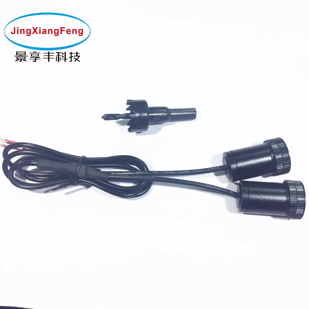 

JingXiangFeng 2 шт. привидение тени для Mitsubishi автомобильные декоративные аксессуары эмблема приветственная дверь свет лампа светодиодный логотип...