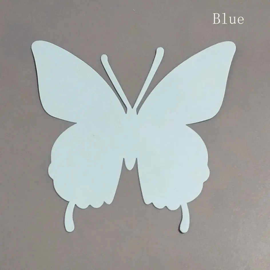 FFS бумага 3D искусственная бабочка Настенный декор для комнаты первый день