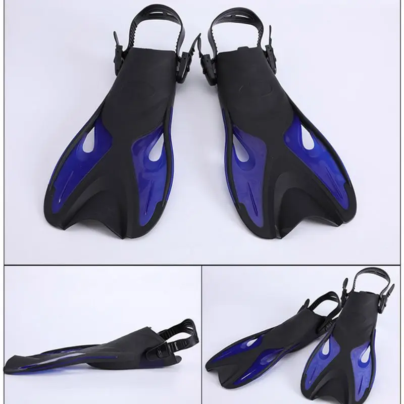 

Children Snorkel Fins Adjustable Buckles Open Heel Swim Flippers Pool Water Sports Diving Swimming Flippers