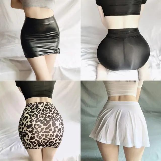 Новая прозрачная мини юбка сексуальная Женская Повседневная облегающая