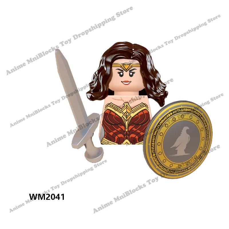 WM6100 чудо-женщина Барбара Минерва Гепард Стив Тревор пластиковые мини