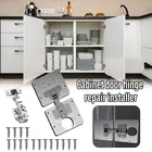 Шарнирная ремонтная пластина, плоская скоба из нержавеющей стали, подвесные соединительные пластины, крепежные скобы для мебели полки для шкафа GQ