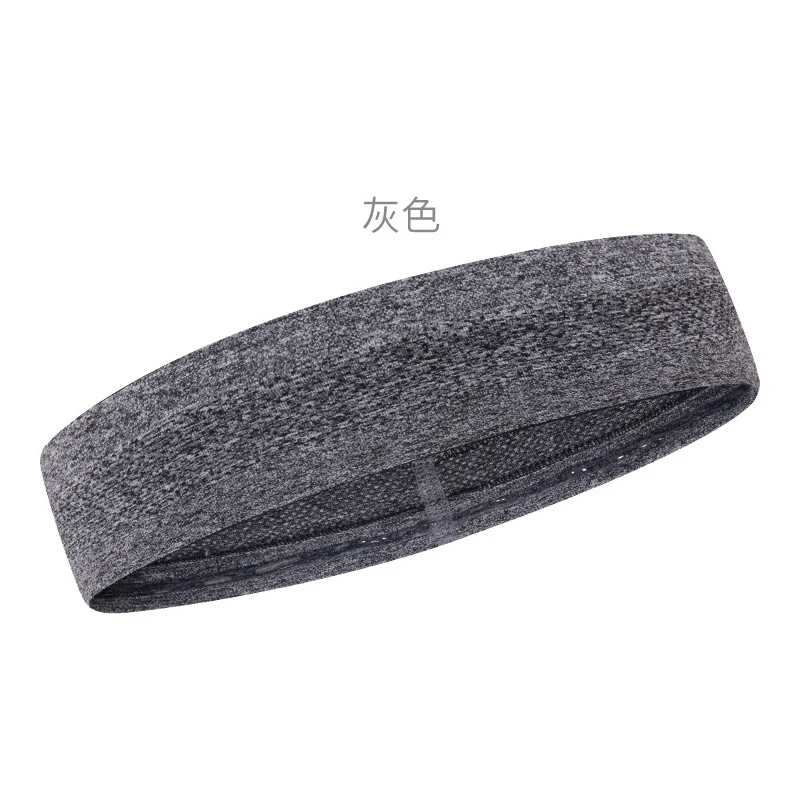 

Silicone-guided Sweat Belt Strap Sports Headband Men's and Women's Yoga Headscarf Stop Sweating Forehead Running Fitness 07JW414