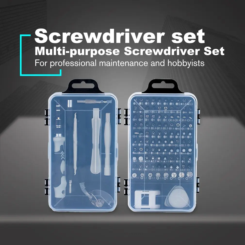 115Pcs Precision Multi-purpose Screwdriver Bit Set for Mobile Phone Computer PC Repair Disassemble Part Replacement Tools | Инструменты