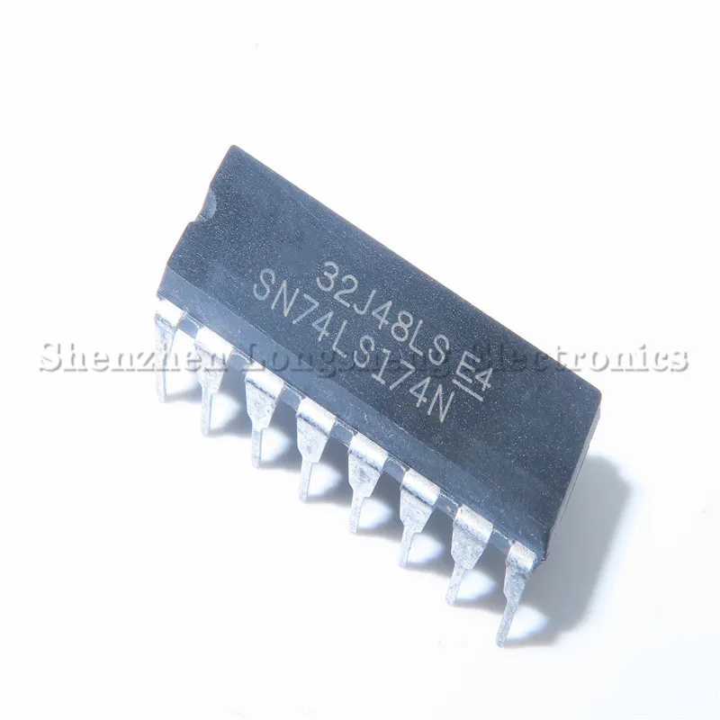 10 шт./лот Новый SN74LS174N 74LS174 DIP 16 Logic Trigger Master Reset|Интегральные схемы| |