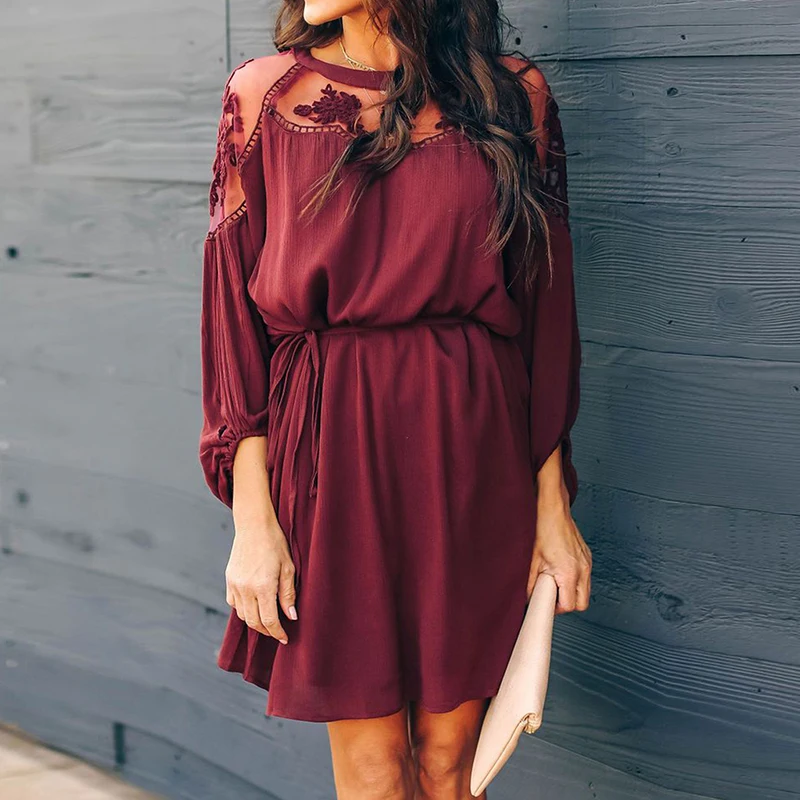 Свободная длинная короткая юбка для женщин повседневное офисное женское платье