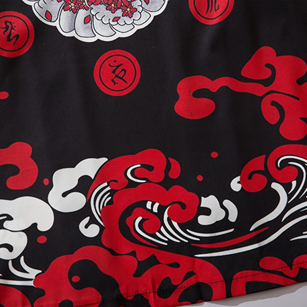 Кимоно для мужчин и женщин в японском стиле уличная одежда самурая кардиган