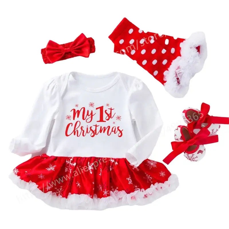 

Baby Girl Winter Dress For 1 2 Year Old Newborn Baby 1St Birthday Party Dress Infant My First Christmas Gift Christening Gown