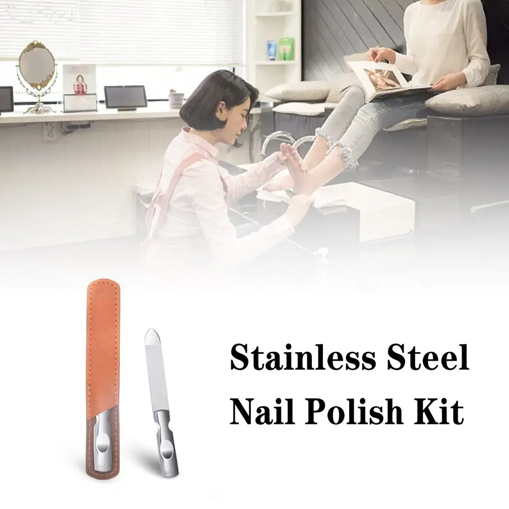 

Stainless Steel Nail File Set Polishing Tools Nail Art And Pedicure Professional Nail Care Easy To Use