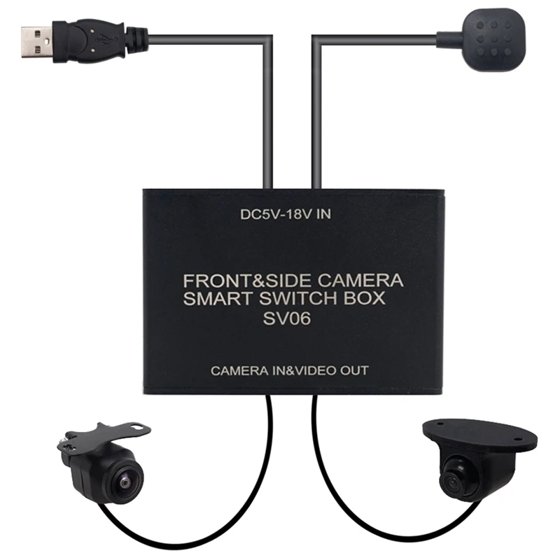 

Car Camera ligent Front and Rear Switch Side View System Supply Easy Installation Suit for Kinds of Car Monitor