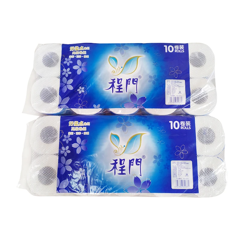 Шелковистая и гладкая мягкая Высококачественная 3-слойная туалетная бумага для