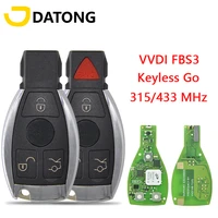 datong wolrd remote control key for mercedes benz w204 w207 w212 w164 w166 w216 w221 w251 keyless go vvdi fbs3 promixity card