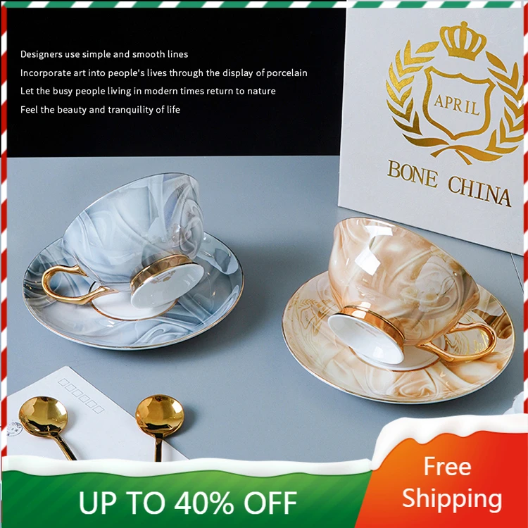 Bone China Creative Coffee Cup Elegant Art Afternoon Tea Mate Milkshake Design Milk Breakfast Canecas Mug Ceram AA50BD |