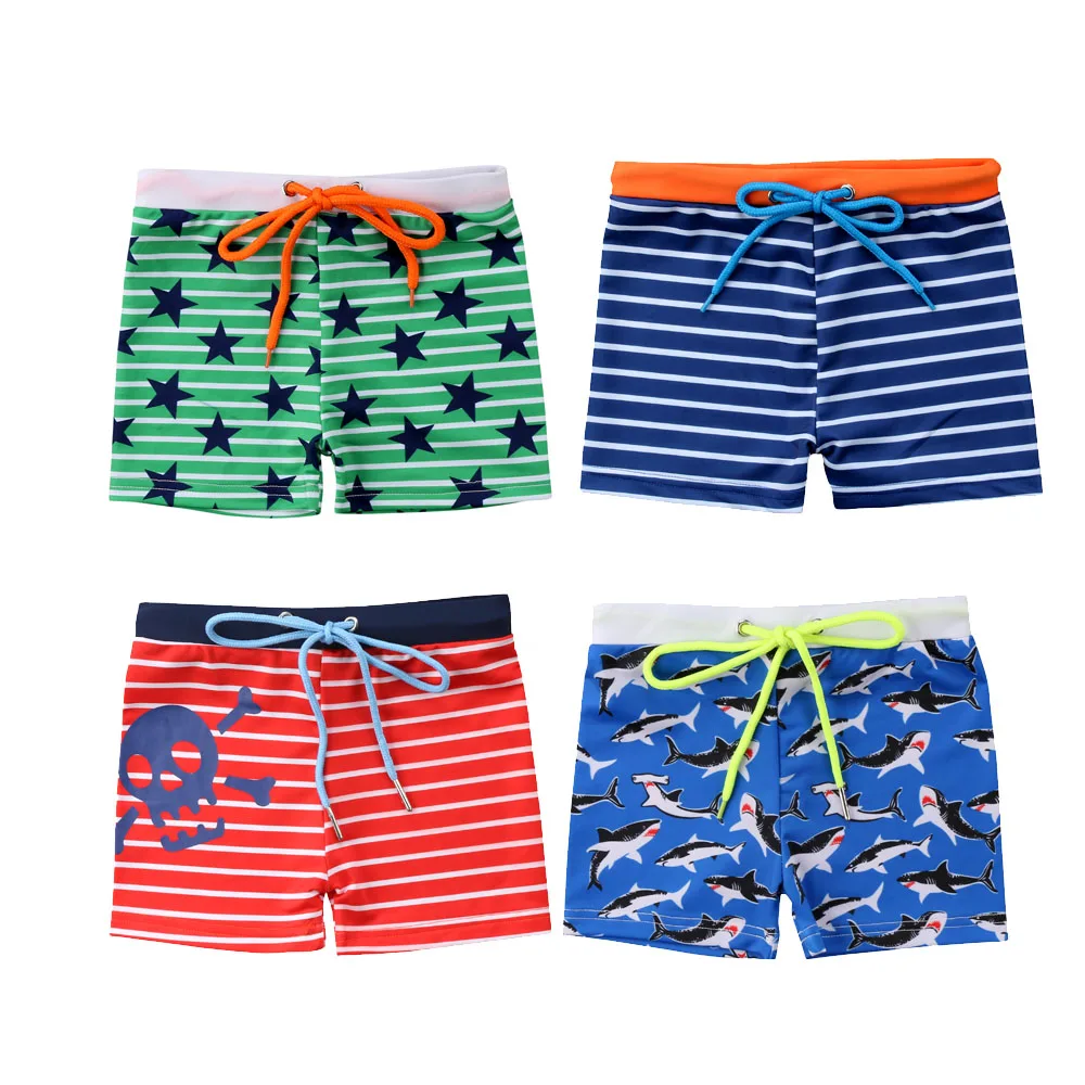 Ba&ntilde;ador corto para ni&ntilde;os de 1 a 6 a&ntilde;os, traje de ba&ntilde;o para surfear, pantalones de playa, ropa-0