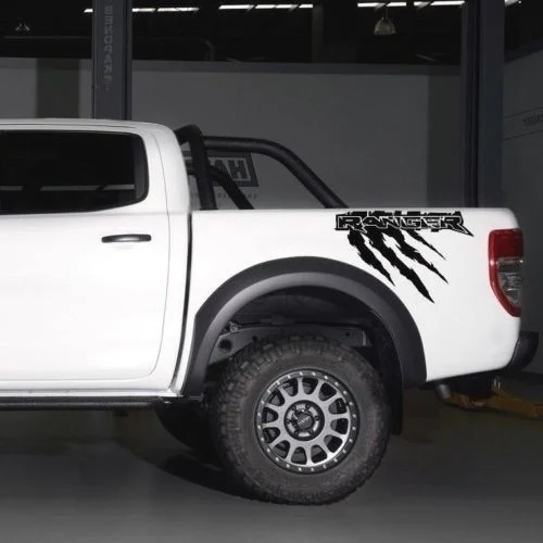Для 2 шт./пара Ford Ranger wildtrak логотип боковая кровать графическая Наклейка багажника 2006