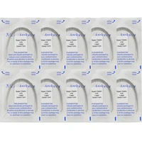 dental orthodontic super elastic niti arch wire round wire ovoid form 018 lower 100 pcs