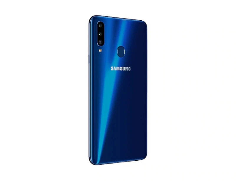 Мобильный телефон samsung Galaxy A20S A207F/DS, 3 ГБ ОЗУ, 32 Гб ПЗУ, 4000 мАч, Восьмиядерный процессор Snapdragon, 6,5 дюйма, 13 МП, тройная камера, 4G, телефон
