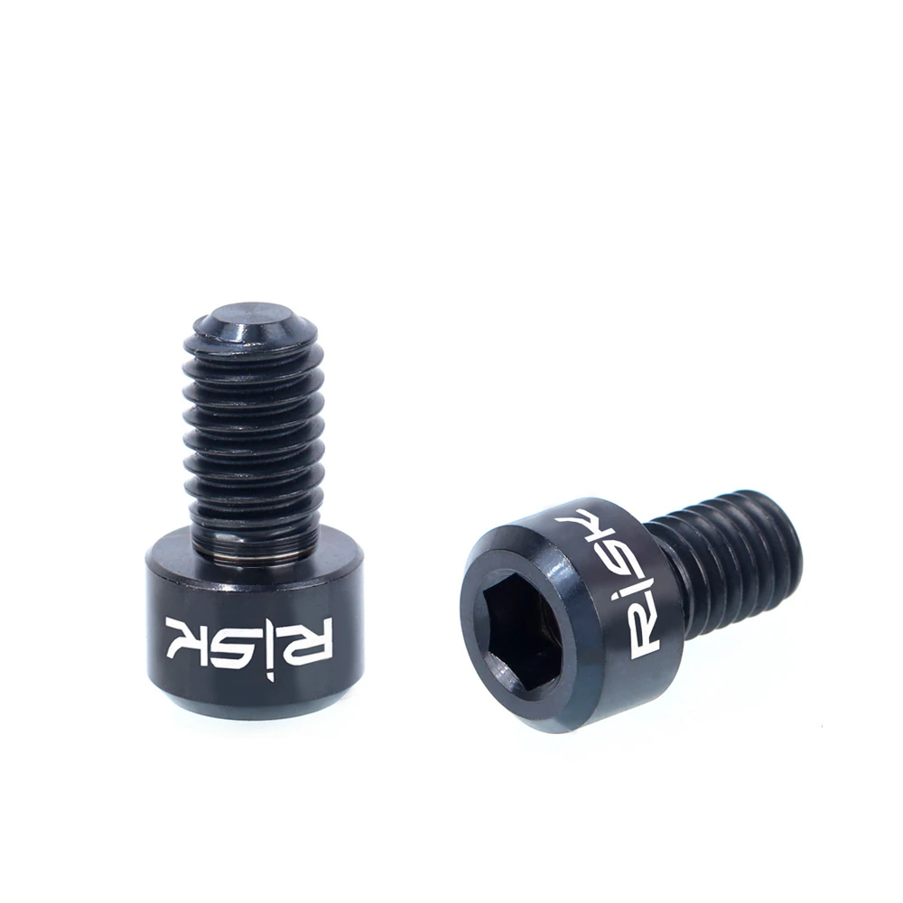 2 шт. винты для тормозов m6 * 10 мм из титанового сплава | Спорт и развлечения