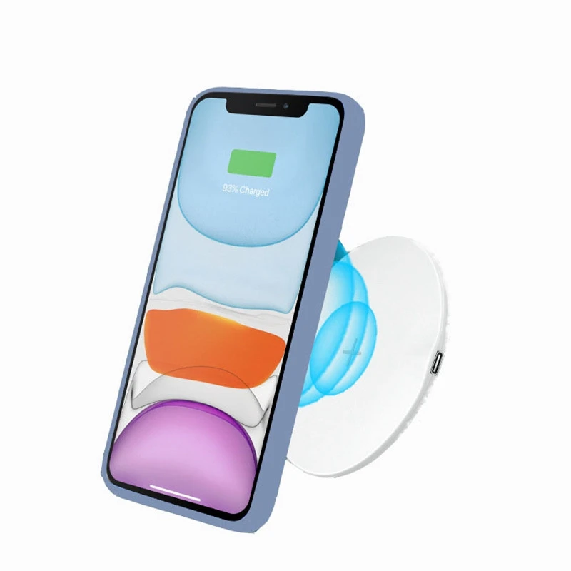 

QI Новый круглого стола мобильный телефон Беспроводное зарядное устройство для iphone 12 Pro Samsung Huawei Xiaomi Google LG 15W зарядное устройство для быстрой ...