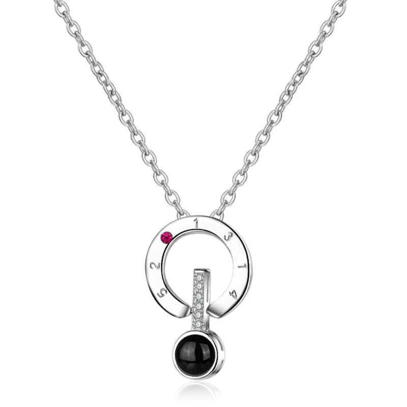 Ожерелье женское с подвеской Я тебя люблю на 100 языках | Украшения и аксессуары