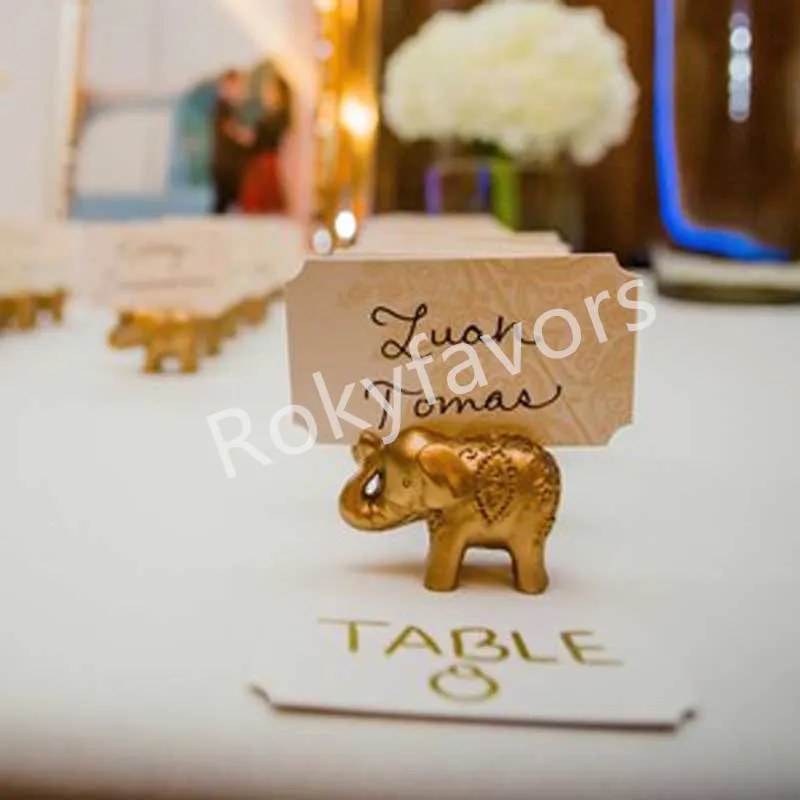 20 шт. декоративные украшения в виде золотого слона | Дом и сад