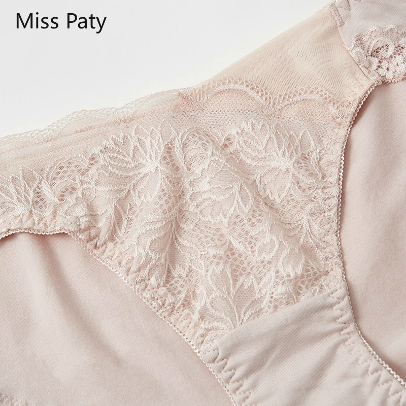 3pcs/lot Seamless low waist japanese hipster panties for women sexy lace underwear cotton briefs XXL plus size interior knickers