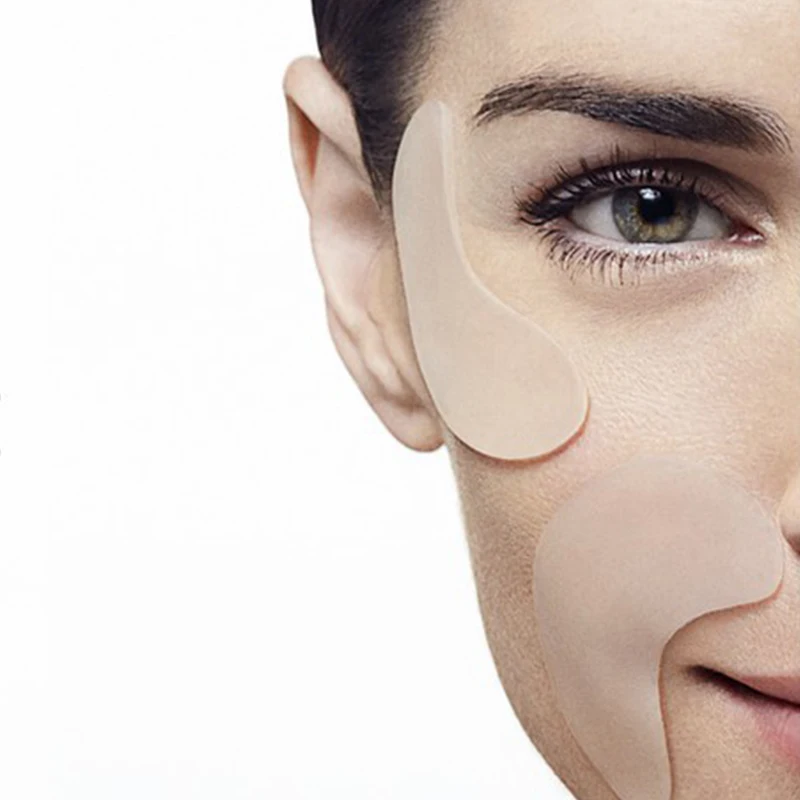 

Reusable Anti Wrinkle Chest Pad Silicone Transparent Lines Lifting Removal Patch Tightening Eye Face Neck Anti Aging Skin Care