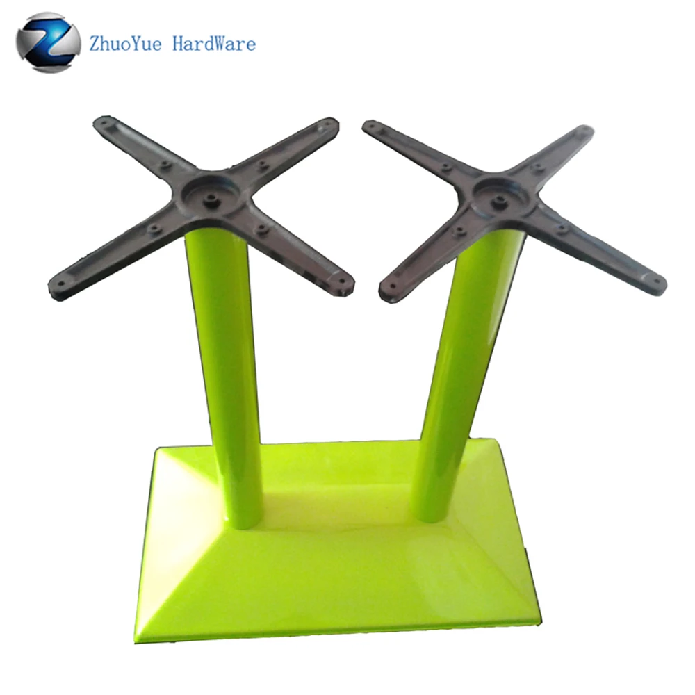 Оптовый коммерческий чугунный ресторанный столик с металлическим основанием