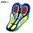 Мягкая ударопрочная велосипедная Подушка WOSAWE 5D 20D, силикагелевая подушка для велосипедных шорт, велосипедные аксессуары