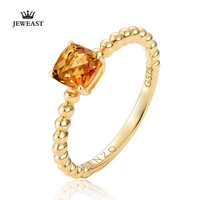 18k gold pure gold ring real18k gold solid gold rings good beautiful upscale trendy classic party fine jewelry hot sell new 2020