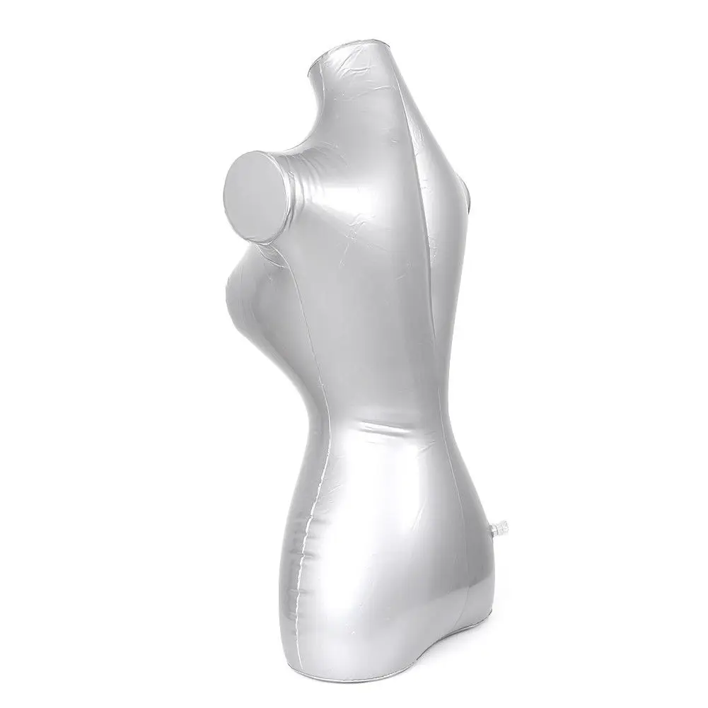 

Female Hanging Mannequin Half Body Form Bust Shop Display Inflatable 1x