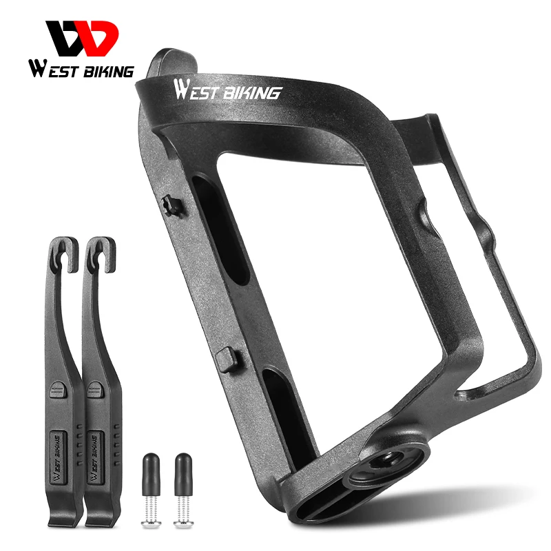 

WEST BIKING Bike Bottle Holder Ultra Light Mountain Road Bicycle Kettle Stand Multifunctional Tire Lever For Cycling Acessorioes