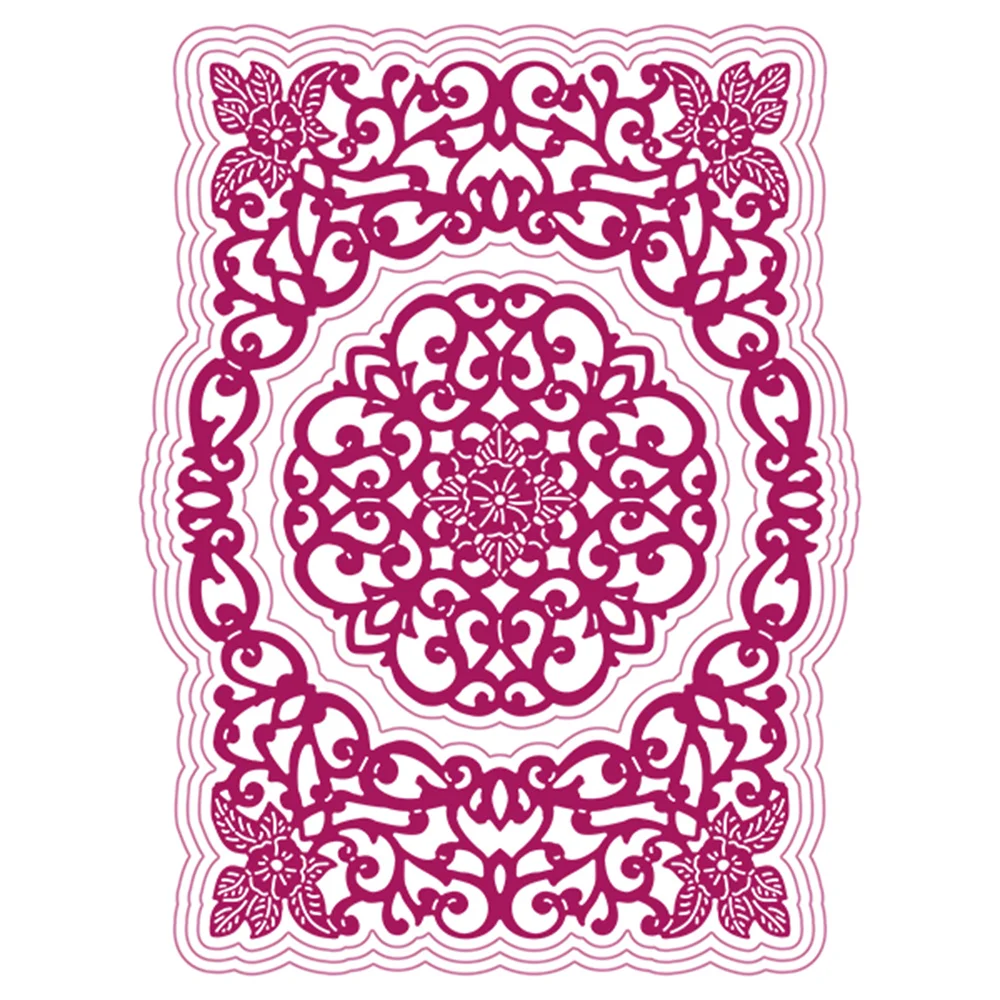 

Metal Cutting Dies Carnation Crafts Fine Splendour Card Shape 2021 Newest Gift Scrapbook Paper Knife Mould Blade Punch Stencils