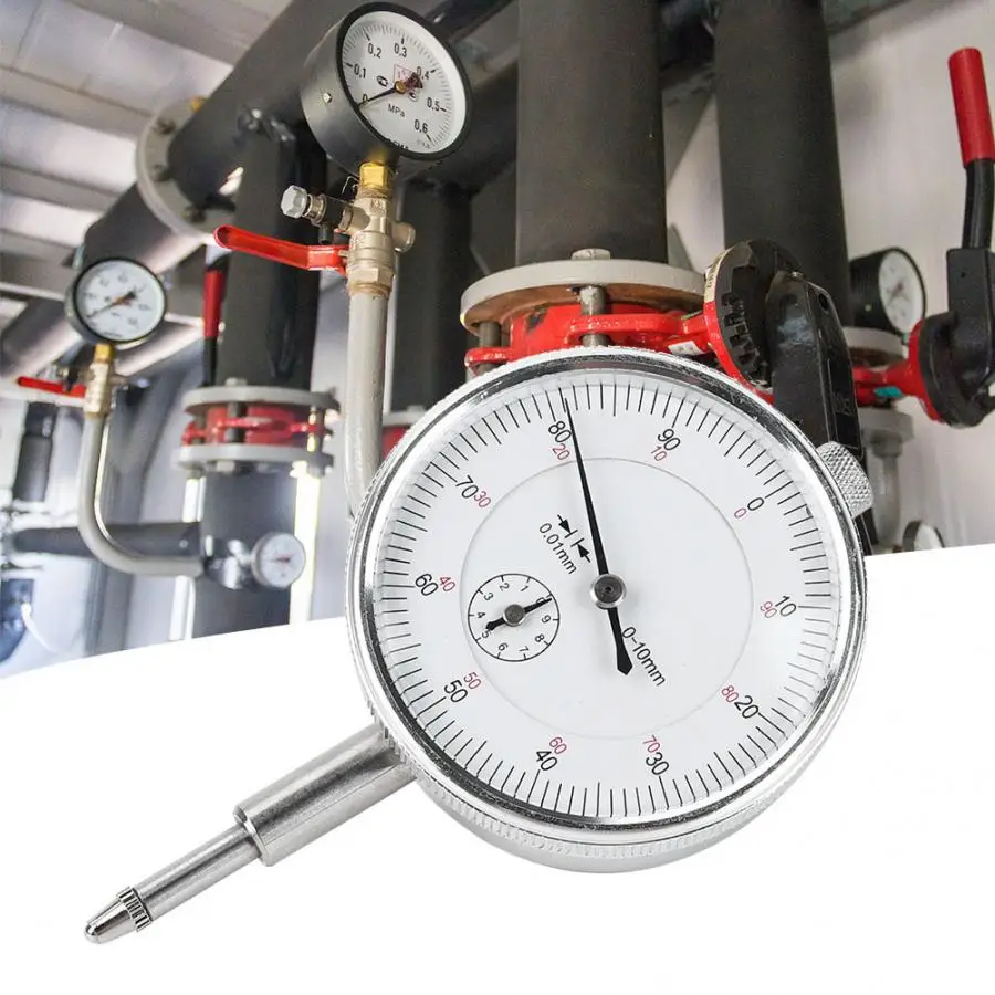 Механический индикатор высокой точности Алюминий сплав 0 10 мм/0 01 мм стрелочный