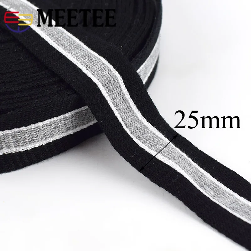 14 м x 5 мм золотые серебряные полосы трикотажные ленты спортивные брюки боковые