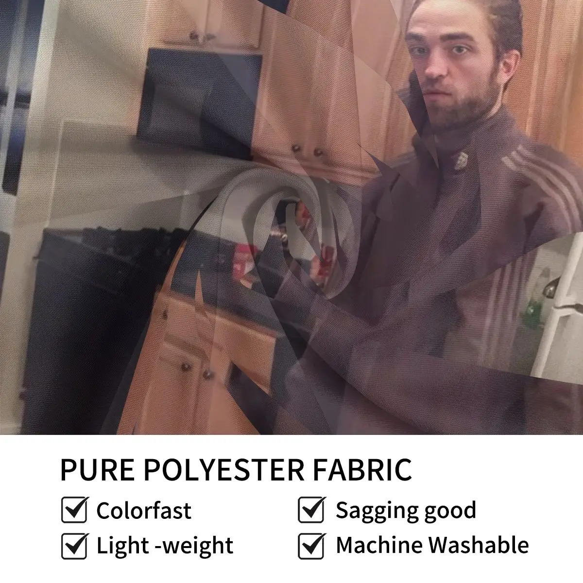 Robert Pattinson Tracksuit Meme Tapestry Hippie Wall Hanging Mandala Decoration for Bedroom Curtain Witchcraft Carpet | Дом и сад