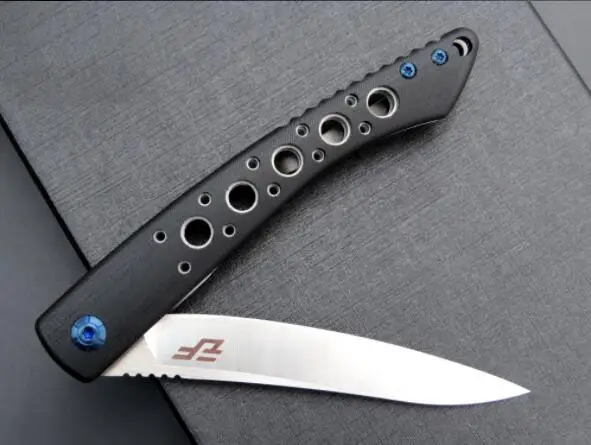 3 цвета EF943 черный складной нож D2 Сталь G10 портативный охотничий для кемпинга с