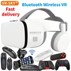 Очки виртуальной реальности с пересечением границ, очки виртуальной реальности, 3d очки виртуальной реальности, смартфоны, устройства, компьютер, Портативное аудио, видео, бытовая электроника