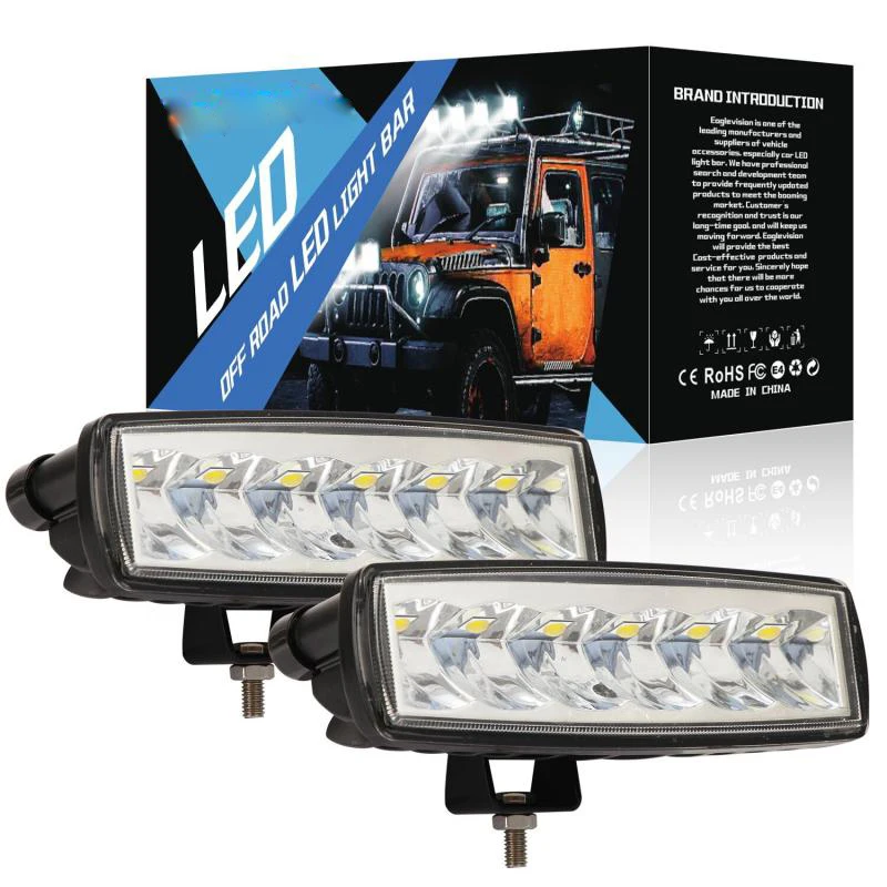 6 дюймов 30 Вт Ca рабочий светильник светодиодный бар для внедорожного автомобиля
