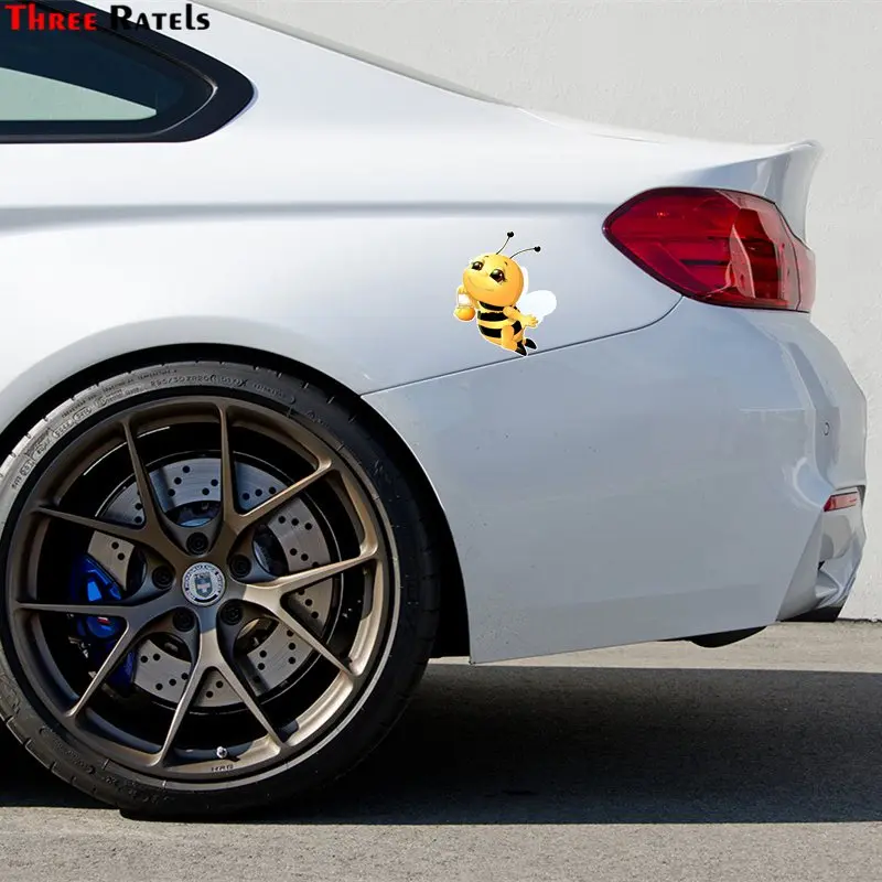 Три ratels FTC 666 # красивый милый маленький пчелиный ПВХ водонепроницаемый настенный
